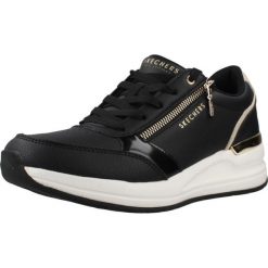 Buty SKECHERS BILLION 2 HIGH END Czarny. Czarne obuwie trekkingowe damskie Skechers, z syntetyku, bez zapięcia. Za 314.99 zł.