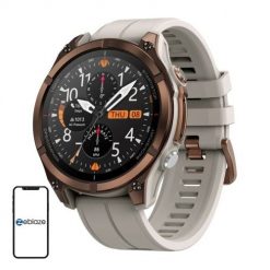 Smartwatch Zeblaze Stratos 4 Pro (brązowy). Brązowe zegarki smartwatch Zeblaze, bez wzorów. Za 409.00 zł.