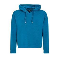Bluza damska z kapturem Protest Iron. Niebieskie bluzy damskie Protest, bez wzorów, bez ramiączek, z kapturem. Za 301.00 zł.