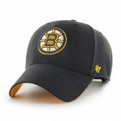 Czapka z daszkiem Boston Bruins 47Brand NHL Ballpark MVP. Czarne czapki damskie 47 Brand, bez wzorów. Za 184.00 zł.