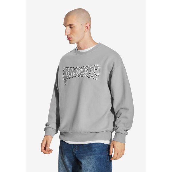 Bluza sportowa męska Prosto Graffiti Logo bez kaptura. Szare bluzy sportowe męskie Prosto., m, bez wzorów, bez kaptura. Za 249.99 zł.