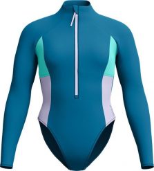 Damski Strój Kąpielowy L/s Clrblck Zip 1 Pc rozmiar L. Stroje kąpielowe damskie Speedo, l, bez wzorów. Za 409.75 zł.