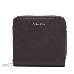 Portfel Calvin Klein. Brązowe portfele męskie Calvin Klein, bez wzorów. Za 249.99 zł.