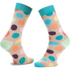 Skarpety Wysokie Unisex HAPPY SOCKS - BDO01-1001 Kolorowy. Skarpetki damskie Happy Socks, bez wzorów, z bawełny. Za 34.90 zł.