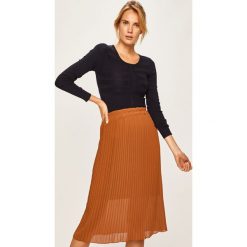 Morgan - Sweter. Fioletowe swetry nierozpinane damskie Morgan, l, bez wzorów, z dzianiny, bez kołnierzyka, bez ramiączek. Za 129.90 zł.