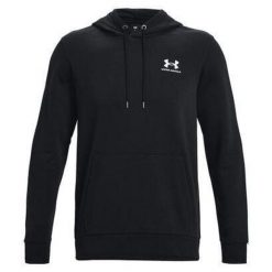 Bluza fitness męska UNDER ARMOUR Icon Fleece Hoodie z kapturem. Białe bluzy męskie Under Armour, l, bez wzorów, z kapturem, na fitness i siłownię. Za 203.81 zł.