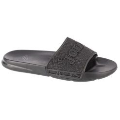 Klapki na basen męskie, S.Land Men 24 SLANDS. Czarne klapki męskie Joma, bez wzorów, bez zapięcia. Za 69.99 zł.