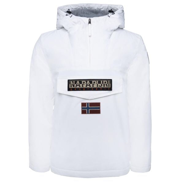 Kurtka puchowa Mężczyzna NAPAPIJRI RAINFOREST WINTER 3. Białe kurtki męskie Napapijri, na zimę, m, bez wzorów, z puchu, sportowe, bez kaptura. W wyprzedaży za 837.20 zł.