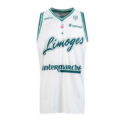 Koszulka domowa Limoges CSP 2024/25. Zielone bluzki damskie Craft, bez wzorów, sportowe, bez kołnierzyka, bez ramiączek. Za 255.00 zł.