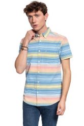 KOSZULA MĘSKA KRÓTKI RĘKAW WRANGLER SS 1 PKT BUTTON DOWN LIGHT INDIGO W5J21GX4E 112130173. Niebieskie koszule męskie Wrangler, m, bez wzorów, bez kołnierzyka, bez ramiączek. W wyprzedaży za 59.99 zł.