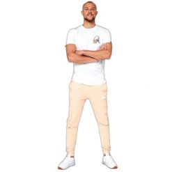 Spodnie do biegania Ellesse Pulia. Brązowe spodnie sportowe męskie Ellesse, m, bez wzorów, do biegania. W wyprzedaży za 239.00 zł.