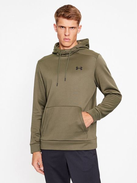 Under Armour Bluza Ua Armour Fleece Hoodie 1373353 Khaki Loose Fit. Brązowe bluzy męskie Under Armour, m, bez wzorów, z syntetyku, bez kaptura. Za 159.99 zł.