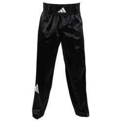 Kick-boxing i spodnie full contact adidas. Białe spodnie sportowe męskie Adidas, m, bez wzorów, z dresówki. Za 187.50 zł.