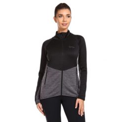 Bluza damska Kilpi Tomms. Czarne bluzy damskie Kilpi, na zimę, m, bez wzorów, sportowe, bez ramiączek, bez kaptura. Za 215.49 zł.