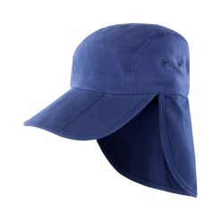Składana Czapka Legionisty. Niebieskie czapki damskie RESULT HEADWEAR, bez wzorów, z bawełny. Za 45.99 zł.