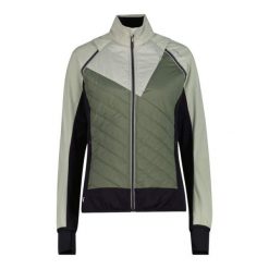 Kurtka hybrydowa damska CMP Lunexa Jacket. Czarne kurtki sportowe damskie CMP, s, bez wzorów, z materiału, bez ramiączek, z kapturem, trekkingowe, primaloft. Za 450.99 zł.