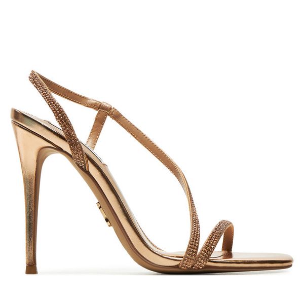 Sandały Steve Madden. Żółte sandały damskie Steve Madden, bez wzorów, bez obcasa, na szpilce, bez zapięcia. Za 389.99 zł.