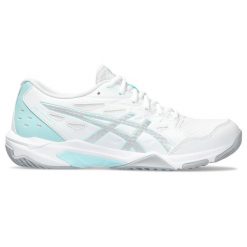 Buty do sportów halowych damskie ASICS Gel-Rocket 11. Obuwie sportowe damskie Asics, bez wzorów, z meshu, bez zapięcia, na fitness i siłownię. W wyprzedaży za 229.99 zł.