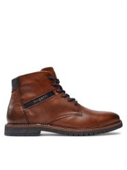 Bugatti Trzewiki 3318373C4000 Brązowy. Brązowe botki męskie Bugatti, bez wzorów, ze skóry, bez obcasa, bez zapięcia. Za 359.99 zł.