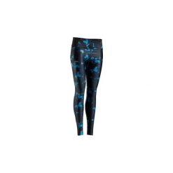 LEGGINSY tenis LEG TH 900 damskie. Czarne legginsy damskie ARTENGO, bez wzorów, z elastanu. Za 59.99 zł.