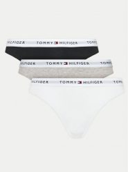 Tommy Hilfiger Komplet 3 par fig klasycznych UW0UW05529 Kolorowy. Majtki damskie Tommy Hilfiger, z bawełny. Za 139.99 zł.