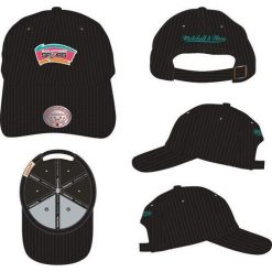 Czapka z daszkiem Toronto Raptors NBA Classic Script 110. Brązowe czapki damskie Mitchell & Ness, bez wzorów, sportowe. Za 198.50 zł.