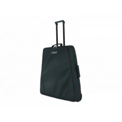 Torba transportowa z kółkami i teleskopową rączką do wózków JuCad Drive, Drive S. Czarne torby podróżne damskie JUCAD, bez wzorów. Za 922.00 zł.