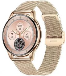 Smartwatch Hagen HB13.110.1410 Różowe złoto. Czerwone zegarki smartwatch Hagen, bez wzorów. Za 216.00 zł.