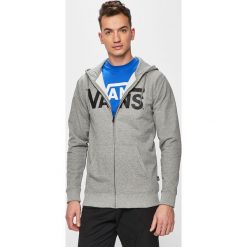 Vans - Bluza. Szare bluzy męskie Vans, l, bez wzorów, z bawełny, bez ramiączek, z kapturem. W wyprzedaży za 199.90 zł.