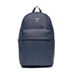 Plecak Guess. Niebieskie plecaki męskie Guess, z aplikacjami, sportowe. Za 259.99 zł.