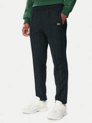 Lacoste Spodnie dresowe XH1440 Zielony ciemny Regular Fit. Zielone spodnie sportowe męskie Lacoste, m, bez wzorów, z bawełny. Za 769.99 zł.