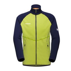 Bluza trekkingowa męska Mammut Aconcagua ML. Niebieskie bluzy męskie Mammut, m, bez wzorów, bez ramiączek, bez kaptura. Za 479.99 zł.