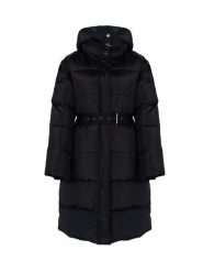 Pinko Płaszcz "Fresching Coat" | 1G16CD Y75R | Kobieta | Czarny. Czarne płaszcze damskie Pinko, bez wzorów, z poliesteru, bez kołnierzyka. W wyprzedaży za 899.00 zł.