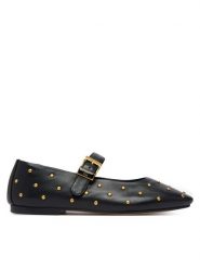 Tommy Hilfiger Baleriny Th Buckle Leather Stud Ballerina FW0FW09541 Czarny. Czarne balerinki damskie Tommy Hilfiger, bez wzorów, ze skóry, bez obcasa, bez zapięcia. Za 649.99 zł.