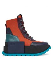 United Nude Trzewiki Roko Combat 11045992165 Pomarańczowy. Brązowe botki damskie United Nude, bez wzorów, z materiału, bez obcasa, bez zapięcia. Za 1,579.00 zł.