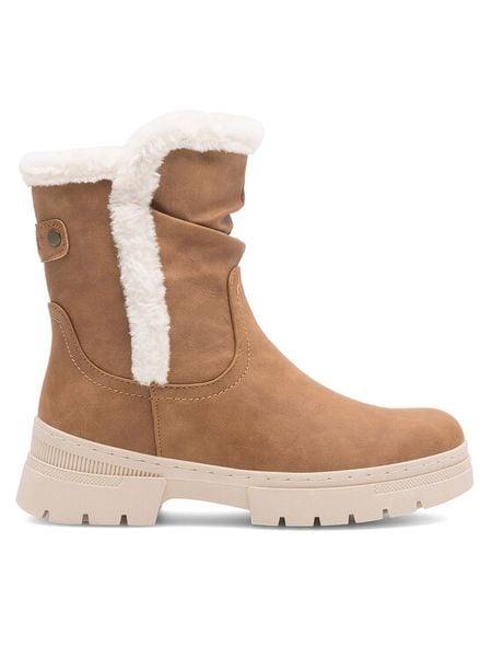 Go Soft Botki WS6217-01 Brązowy. Brązowe botki damskie GO SOFT, bez wzorów, z syntetyku, bez obcasa, na płaskiej podeszwie, bez zapięcia. Za 179.99 zł.