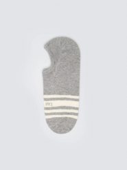 Stopki męskie z ozdobnymi paskami szare Marios 902. Szare skarpety męskie BIG STAR, bez wzorów, z bawełny. Za 19.99 zł.