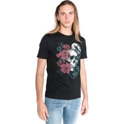 Jack & Jones Niel Koszulka Czarny. Czarne t-shirty męskie Jack & Jones, l, bez wzorów, z bawełny, bez kołnierzyka, bez ramiączek. Za 80.95 zł.