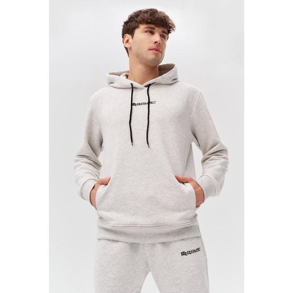 Męska bluza dresowa Rough Radical Cotton Active Hoodie Men. Szare bluzy męskie ROUGH RADICAL, m, bez wzorów, z dresówki, bez kaptura. W wyprzedaży za 161.42 zł.