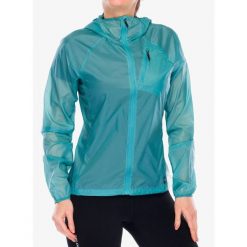 Kurtka do biegania damska Black Diamond Distance Wind Shell. Niebieskie kurtki sportowe damskie Black Diamond, bez wzorów, bez ramiączek, bez kaptura, do biegania. Za 582.99 zł.