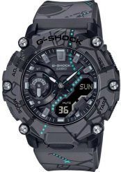 Zegarek Casio Casio G-Shock GA-2200SBY-8A Zegarek męski analogowo-cyfrowy 51 mm. Analogowe zegarki męskie Casio, bez wzorów. Za 713.99 zł.