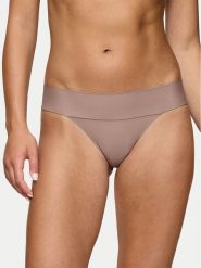 Triumph Stringi Make-Up Illusion 10218386 Brązowy. Brązowe majtki damskie Triumph, z syntetyku. Za 59.99 zł.