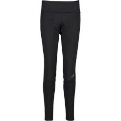 Damskie legginsy CMP. Czarne legginsy damskie CMP, bez wzorów, z materiału. Za 364.35 zł.