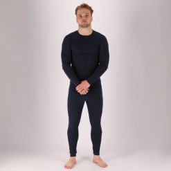 Męskie spodnie termiczne Wełna Merino Premium. Czarne spodnie sportowe męskie Xtreme, l, bez wzorów, z wełny, narciarskie. Za 270.79 zł.