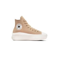 Trampki damskie Converse Chuck Taylor All Star Move Platform. Brązowe trampki i tenisówki damskie Converse, bez wzorów, bez zapięcia. Za 299.99 zł.
