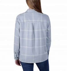 Damska Koszula Carhartt Flannel Neptune. Koszule damskie Carhartt, bez wzorów, bez kołnierzyka, bez ramiączek. Za 265.11 zł.