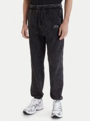 Alpha Industries Spodnie dresowe Vintage Basic 258361 Czarny Regular Fit. Czarne spodnie sportowe męskie Alpha Industries, m, bez wzorów, z bawełny. Za 279.99 zł.