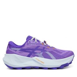 Buty do biegania Asics. Fioletowe obuwie sportowe damskie Asics, bez wzorów, bez zapięcia, do biegania. Za 719.99 zł.