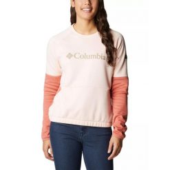 Bluza dresowa turystyczna damska Columbia Windgates Crew. Czerwone bluzy damskie Columbia, l, bez wzorów, z dresówki, sportowe, bez ramiączek, bez kaptura. W wyprzedaży za 279.00 zł.