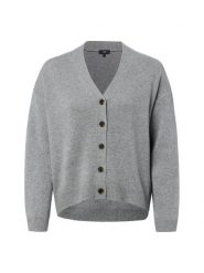 IPURI sweter z czystego kaszmiru Kobiety Kaszmir szary, XS. Szare kardigany damskie IPURI, xs, bez wzorów, z kaszmiru, eleganckie, bez kołnierzyka. Za 999.95 zł.